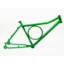 CONJUNTO CUADRO Y HORQUILLA AC BARRA CIRCULAR MAS VERDE