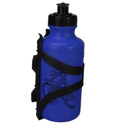 BOTELLA 500ML PLAST. AZUL. C/SOP.
