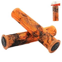 MANOPLA ABSOLUTE BMX3, NARANJA/NEGRO, 165MM