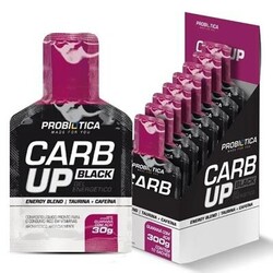 CARB-UP GEL BLACK, ACAI/GUARANA, 10 SCH