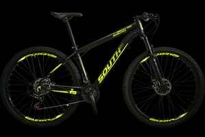 BICICLETA 29 21M NEGRO ADES AMARILLO T17 F DISCO LEGENDS 