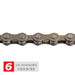 CADENA FINA 6M 1/2X3/32 116 INDEX