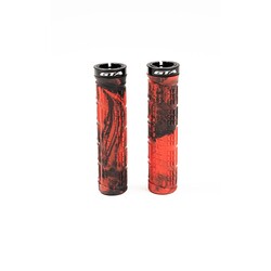 MANOPLA 135MM NEGRO E ROJO