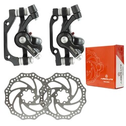 FRENO A DISCO MEC. DELANT/TRAS. NEGRO C/ROTOR