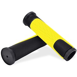 MANOPLA 125MM TPR NEGRO/AMARILLO