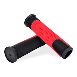 MANOPLA 125MM TPR NEGRO/ROJO