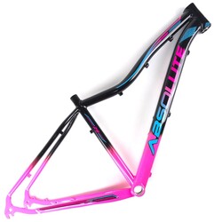 CUADRO ALM 29 FEM. MTB HERA NEGRO/ROSA T15