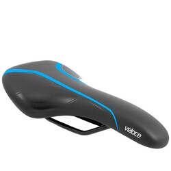 ASIENTO VELOCE RVS NEGRO S/CARRITO VERNIZ/AZUL