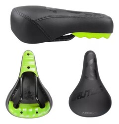 ASIENTO ABSOLUTE BRUTUS NEGRO/AMARILLO. 218 X 147