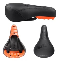 ASIENTO ABSOLUTE BRUTUS NEGRO/NARANJA. 218 X 147