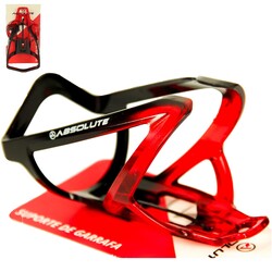 PORTA TERMO ABSOLUTE LUCID1 NEGRO/ROJO