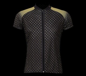 CAMISA MATTOS RACING BIKE POINTS FEM NEGRO/DOURADO M