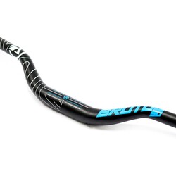 MANUBRIO ALM, MTB BRUTUS 50 31,8X780MM, ALT NEGRO/AZUL