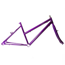 CONJUNTO CUADRO Y HORQUILLA AC MTB 24 CTL FEM VIOLETA