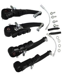 FRENO V-BRAKE NYLON DV01, NEGRO
