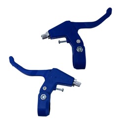 MANIJA DE FRENO NYLOM V-BRAKE AZUL C/REG ALUM