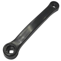 BRAZO DE ACERO NEGRO. 170MM IZQUIERDO