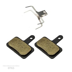 PASTILLAP/FRENO A DISCO P-08 RECTANGULAR RESINA