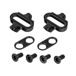 TACO PEDAL CLIP MTB ALUM PRETO GTA RX