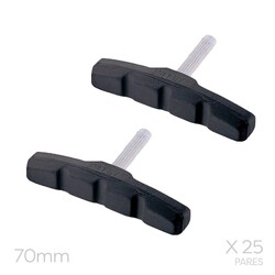 SAPATA MTB 70MM PIN NEGRO P/ V-BRAKE