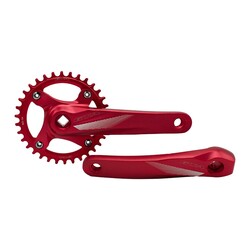 BRAZO SINGLE 170MM 34D PUNTA CUADR ROJO