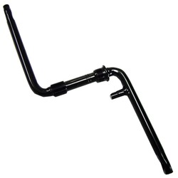 PEDIVELA MONOBLOCO 165X15MM NEGRO