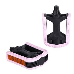 PEDAL MTB PP BICOLOR 1/2 NEGRO/ROSA