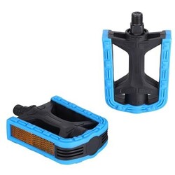 PEDAL MTB PP BICOLOR 1/2 NEGRO/AZUL