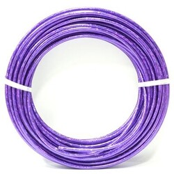 FORRO DE CABLE ENCAPADO LILA 20 METROS