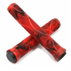 MANOPLA ABSOLUTE BMX4, ROJO/NEGRO, 165MM