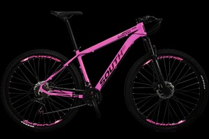 BICICLETA 29 21M ROSA ADES NEGRO T15 F DISCO LEGENDS 