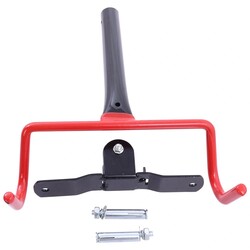 SOPORTE PAREDE HORIZONTAL NEGRO, 1 BIKE
