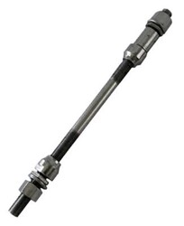 EJE TRASERO 3/8X200MM ZINC C/ESP