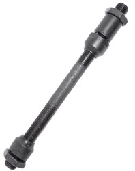 EJE FRD TRAS, 10X145MM, C/CONE, NEGRO