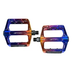 PEDAL 9/16 PLATAF. ALUM. RNBW ESF EIX ACO