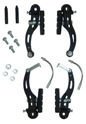 FRENO V-BRAKE NYLON NEGRO  YD-V19 ALLEN