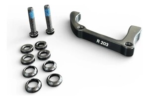 ADAPTADOR FRENO DISCO POST MOUTN TRAS PARA ROTOR 203MM
