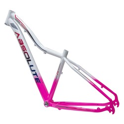 CUADRO ALM 29 FEM. MTB HERA BLANCO/ROSA T15