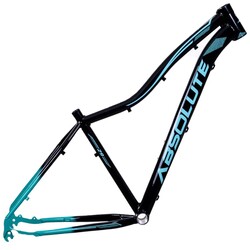 CUADRO ALM 29 FEM. MTB HERA BLANCO/NEGRO/AZUL T15