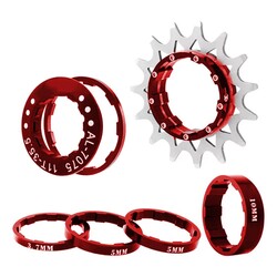 KIT SINGLE SPEED 14D ROJO