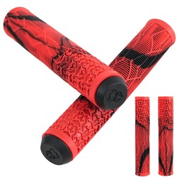 MANOPLA VIKING BMX BOR 160MM ROJO/NEGRO