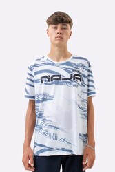 CAMISA MASCULINA HUPI BIKE NAJA V10 BLANCO GRIS