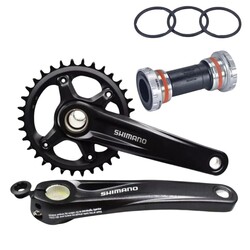 BRACO E BIELA DEORE SHIMANO 12V CON HOLLOWTECH