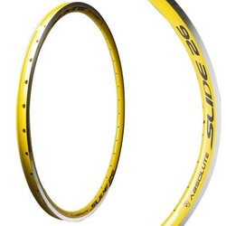 LLANTA SLIDE V-BRAKE 26X36F. AL. AMARILLO