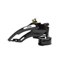 DESCARRILADOR DELANTERO DUAL PRETO 28.6/31.8 48D