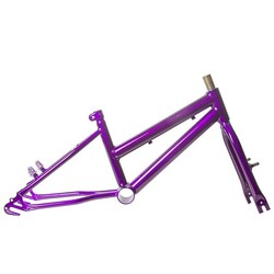 CONJUNTO CUADRO Y HORQUILLA AC MTB 16 CTL FEM VIOLETA