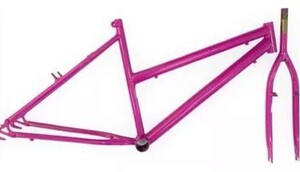 CONJUNTO CUADRO Y HORQUILLA AC MTB 26 CTL FEM ROSA PINK