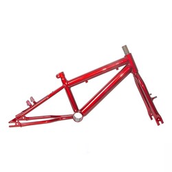 CONJUNTO CUADRO Y HORQUILLA AC MTB 16 CTL FEM ROJO