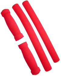 ESPUMA P/MANUBRIO BEACH CRUIZER ROJO 4PZS